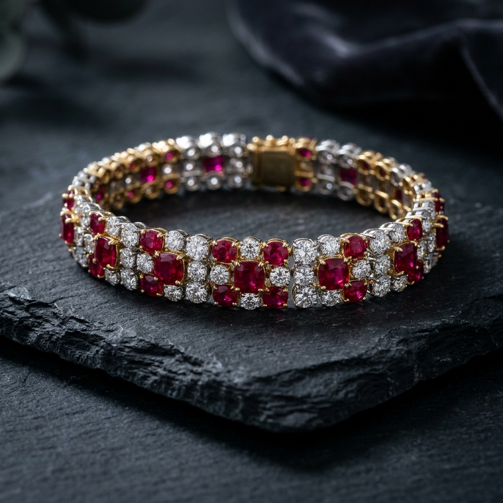 Handcrafted Gemstone Bracelet